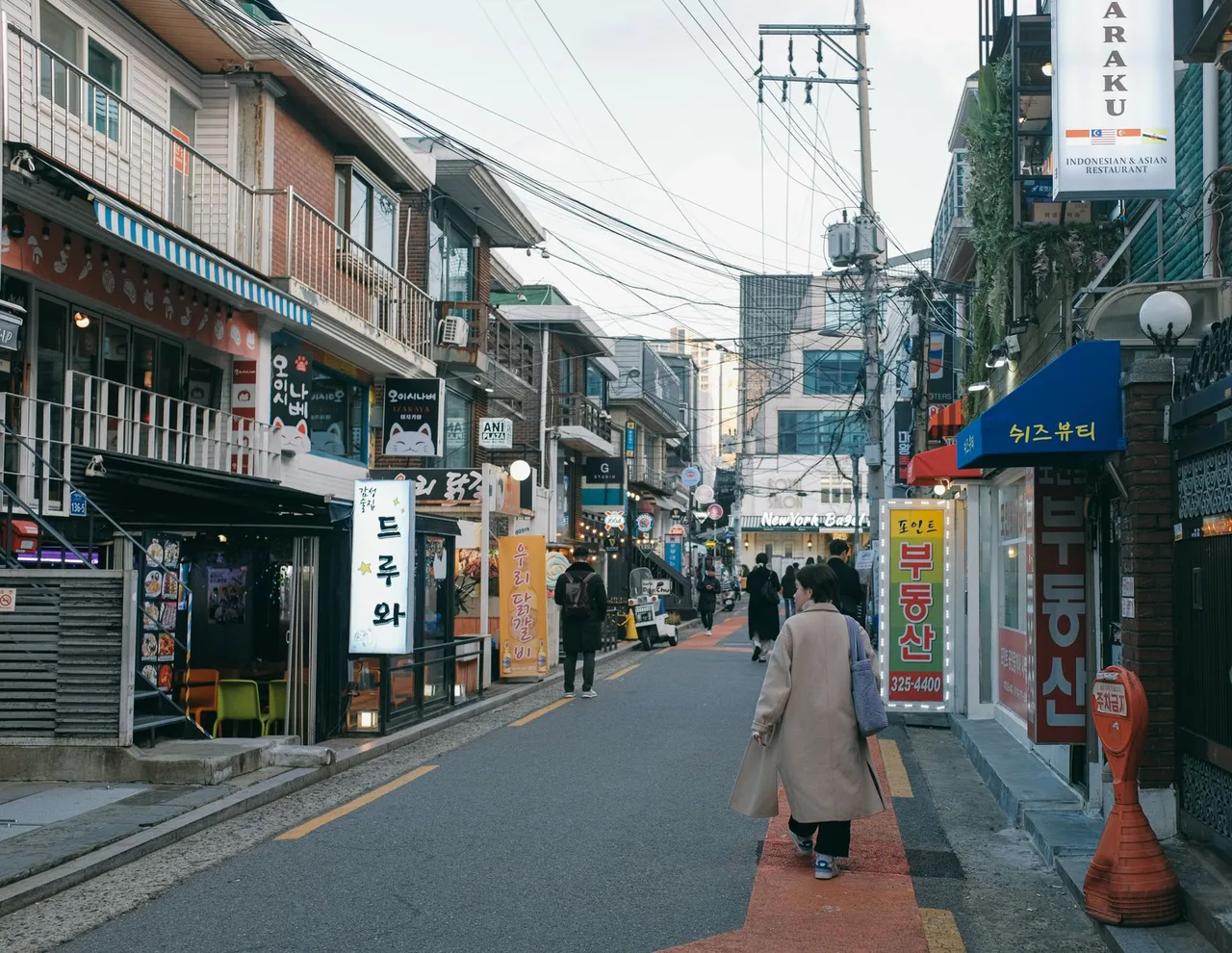 Shop and dine in Myeongdong