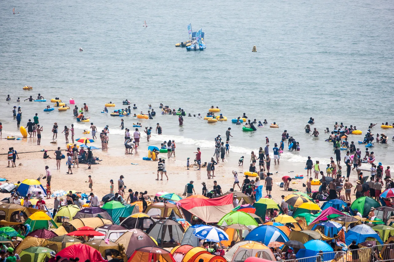 Summer festivals and water parks in Korea