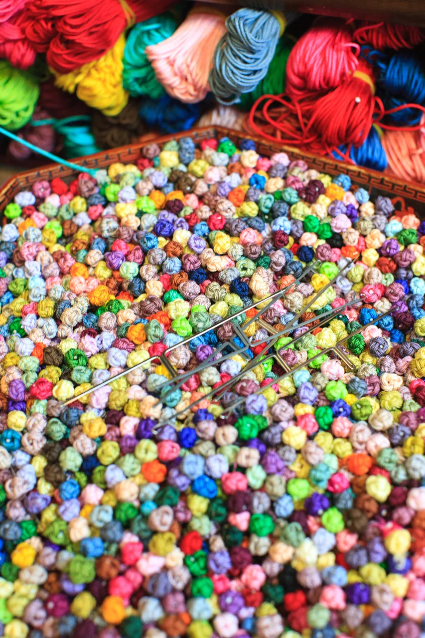 Korean knotting: maedeup