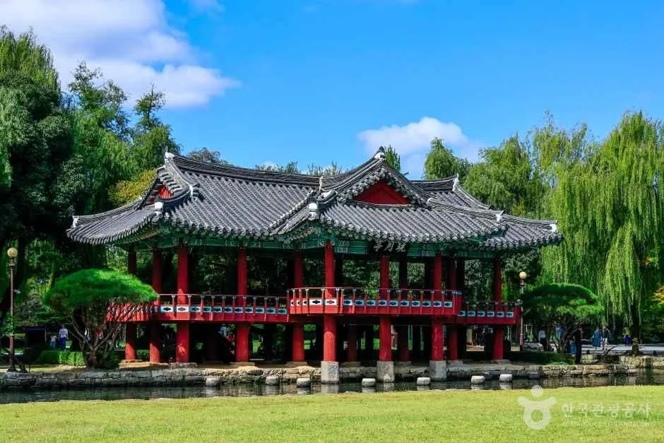 Gwanghallu pavilion in Namwon, setting of the Chunhyangga tale