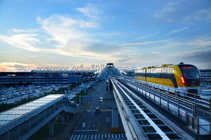 Arrivals hall at Incheon International Airport
